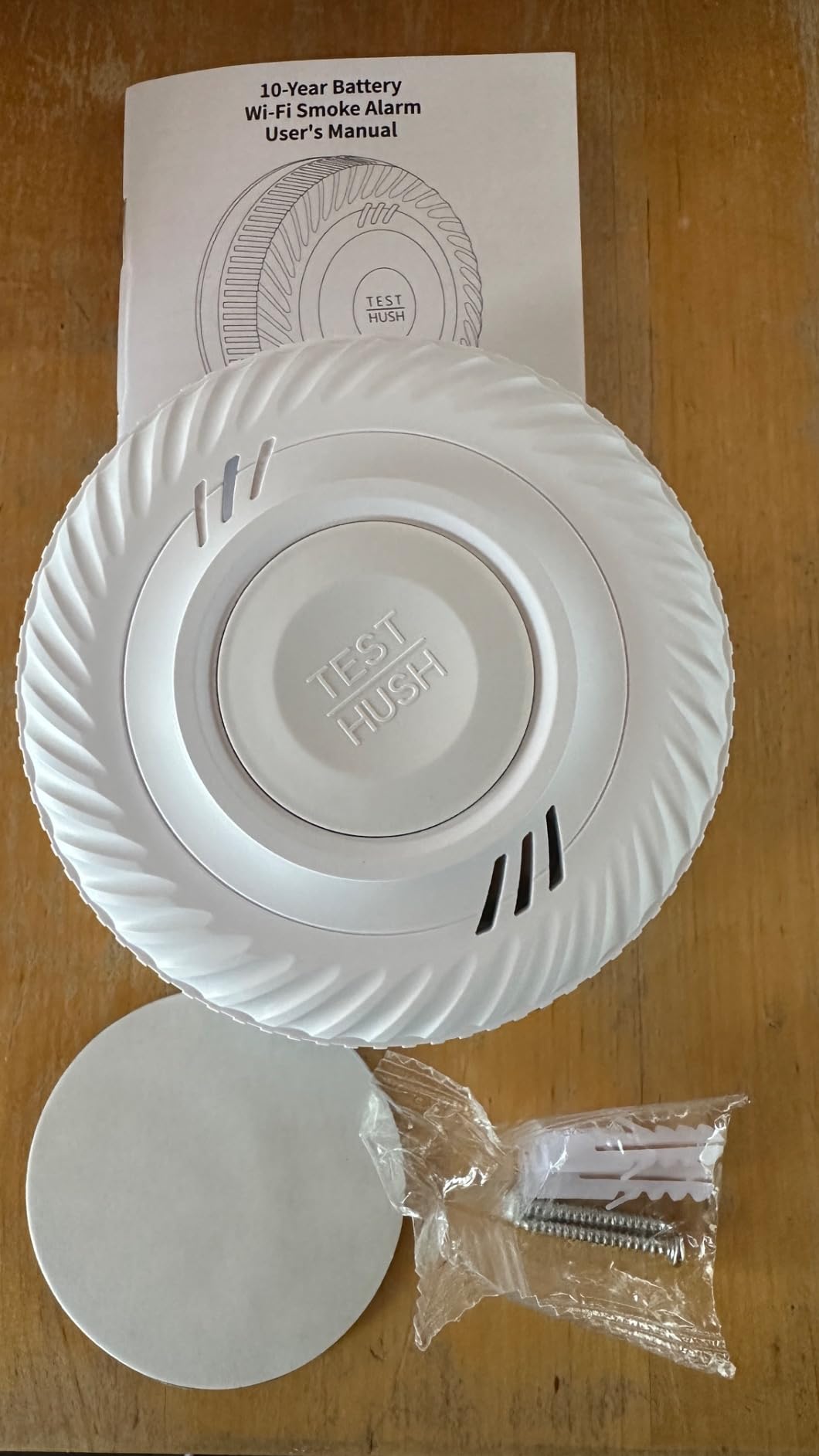 Wifi Аларм за пожар 10 години батерија photo review